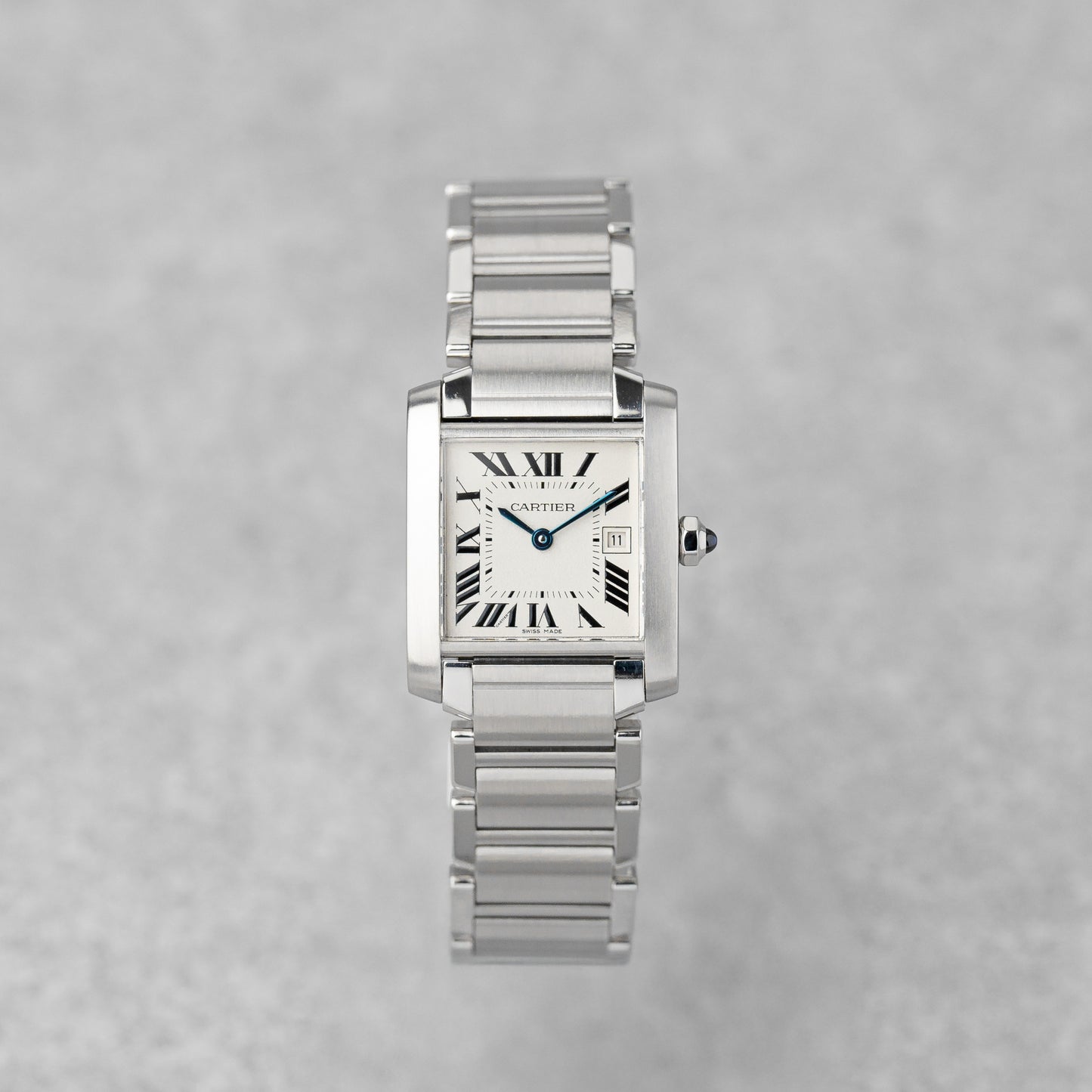 CARTIER TANK FRANÇAISE MÉDIO REF: W51011Q3