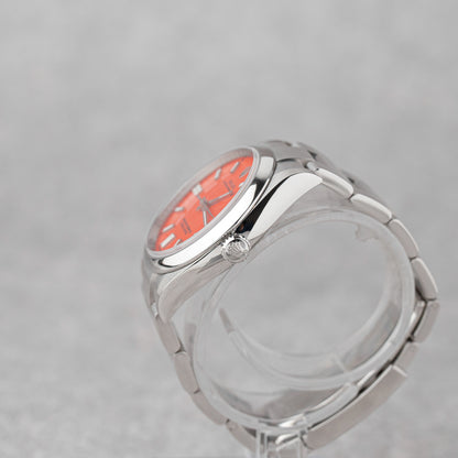 ROLEX OYSTER PERPETUAL 36 'CORAL RED' REF: 126000