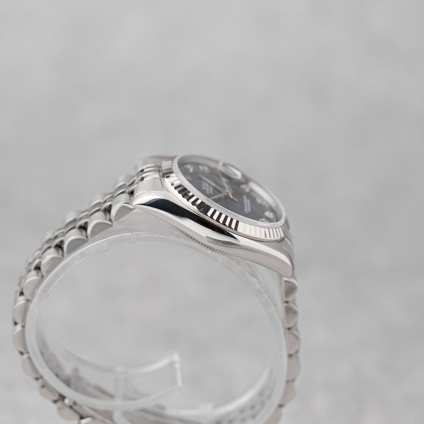 ROLEX DATEJUST 31 BLUE DIAMOND DIAL REF: 68274 (1998)