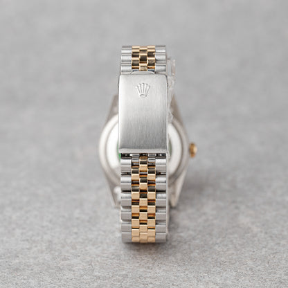 ROLEX DATEJUST 36 CHAMPAGNE DIAL REF: 16233