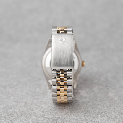 ROLEX DATEJUST 36 DIAL DE DIAMANTE CHAMPANHE REF: 16233 (1996)
