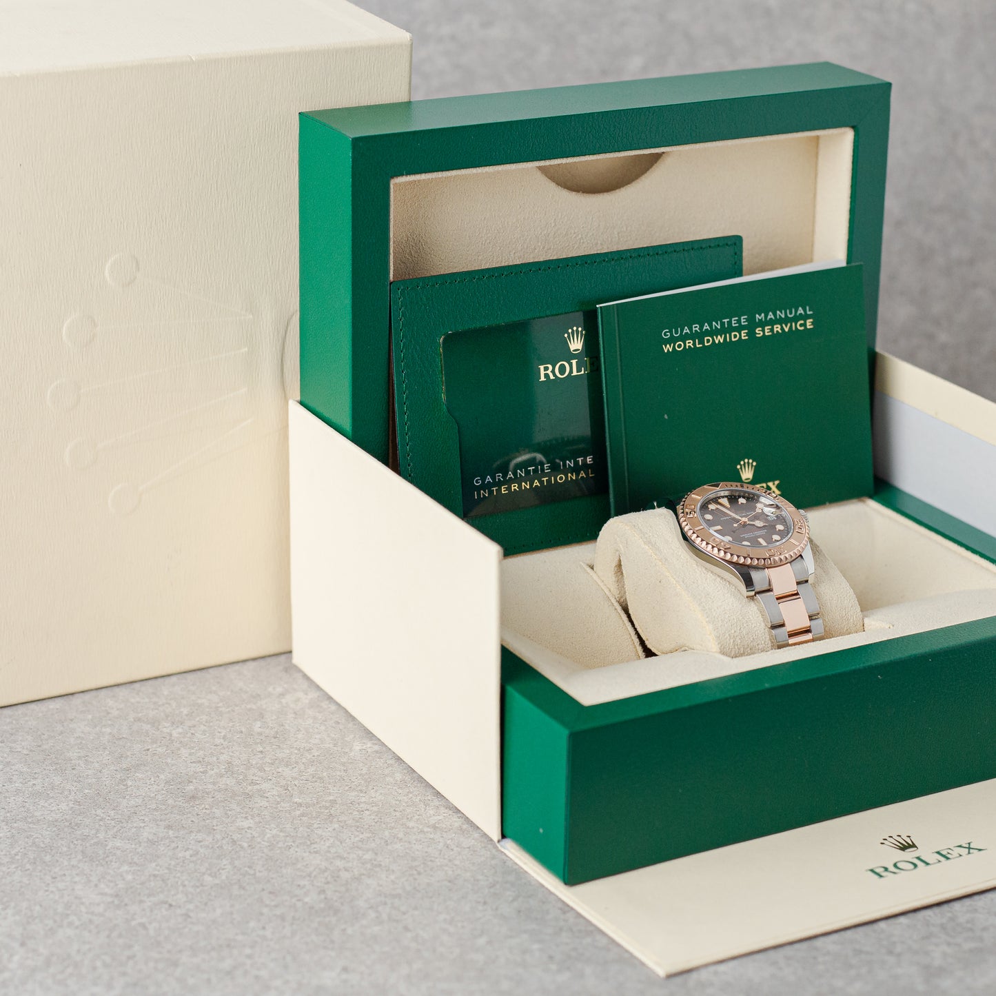 ROLEX YACHT-MASTER 37 "DIAL CHOCOLATE" REF: 268621