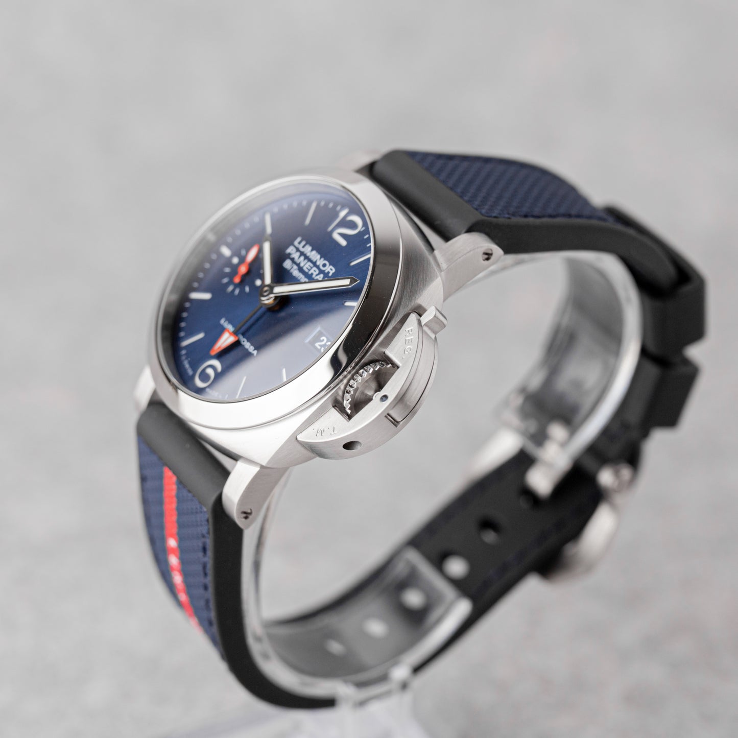 PANERAI LUMINOR QUARANTA BITEMPO LUNA ROSSA REF: PAM01404
