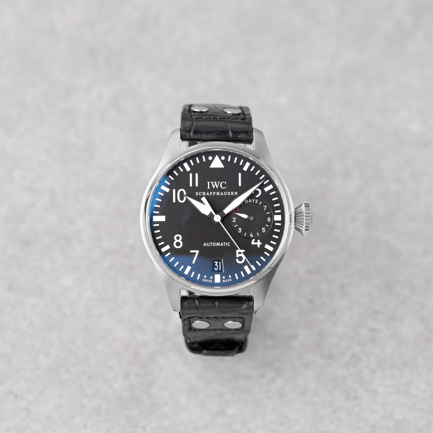 IWC BIG PILOT 46 BLACK DIAL REF: IW500401 (2014)