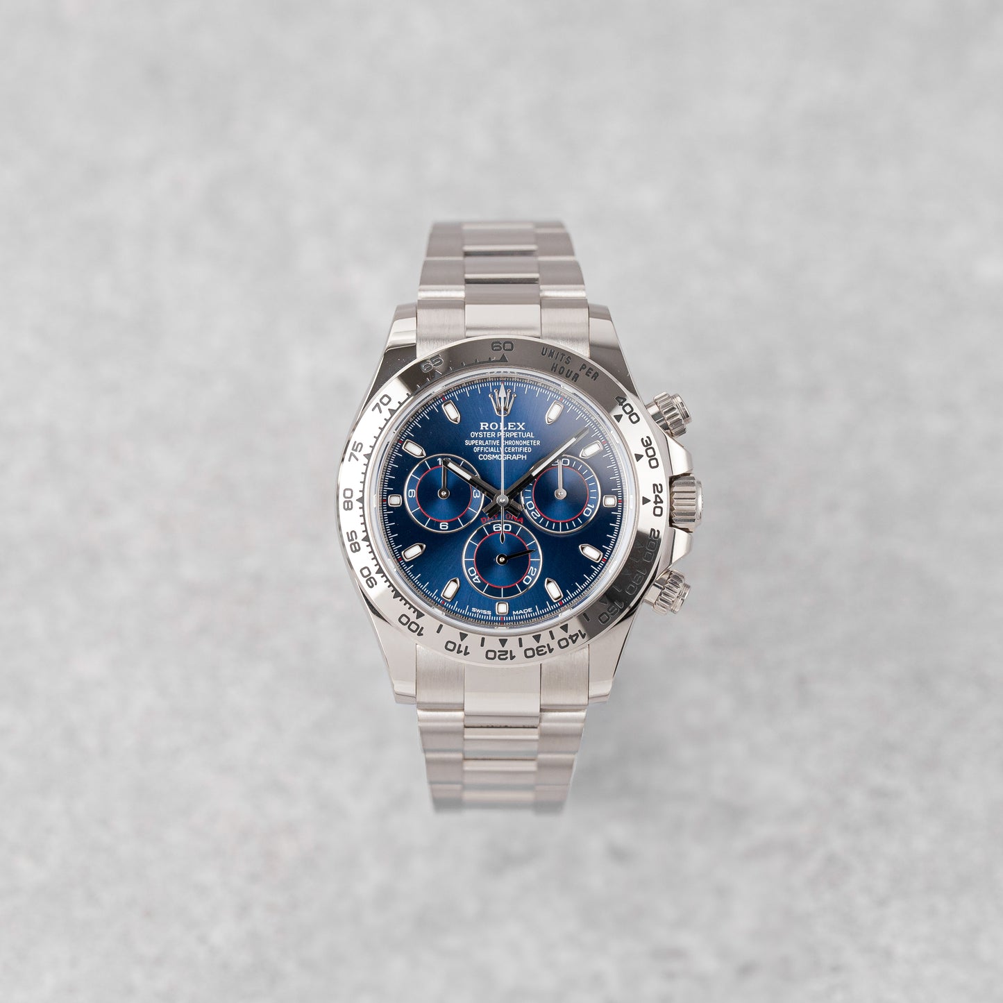 ROLEX DAYTONA "BLUE DIAL" REF: 116509 (2018)