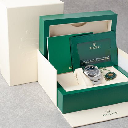 ROLEX OYSTER PERPETUAL 41 BLUE REF: 124300 (2022)