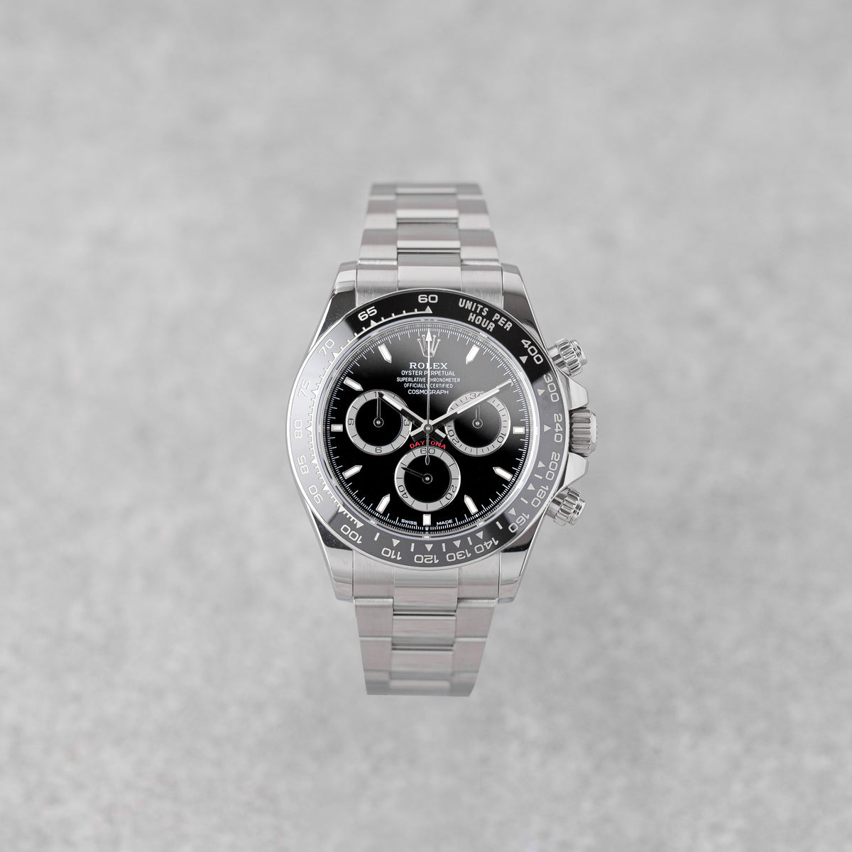 ROLEX DAYTONA "BLACK DIAL" REF: 126500LN (2023)
