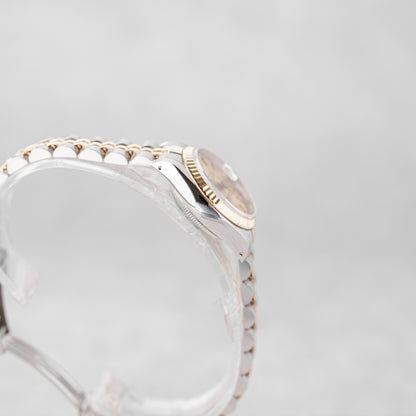 ROLEX LADY-DATEJUST 26 CHAMPAGNE DIAL REF: 69173 (1991)