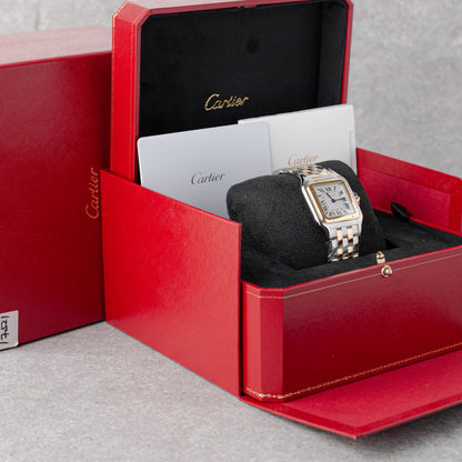 CARTIER PANTHERE MÉDIO S&G REF: W2PN0019 (2025)