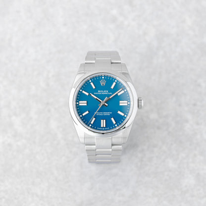 ROLEX OYSTER PERPETUAL 41 MED BLUE REF: 134300