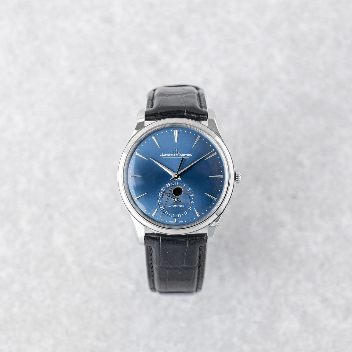 JAEGER-LECOULTRE MASTER ULTRA THIN MOON BLUE REF: Q1368480