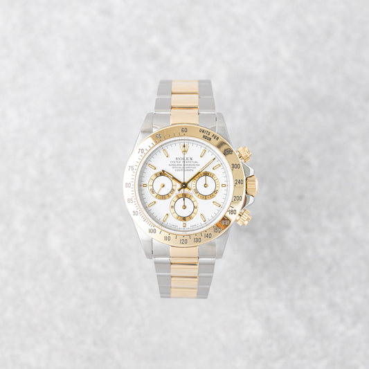 ROLEX DAYTONA 'ZENITH' WHITE DIAL REF: 16523