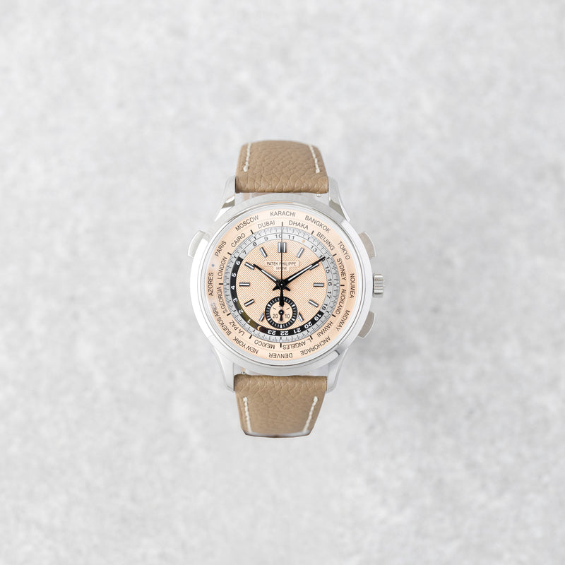 PATEK PHILIPPE WORLD TIME CHRONOGRAPH REF: 5935A-001