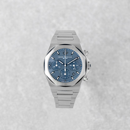 GIRARD-PERREGAUX LAUREATO CHRONOGRAPH BLUE REF: 81020-11-431-11A