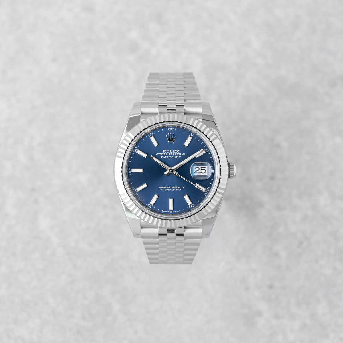 ROLEX DATEJUST 41 BLUE DIAL JUBILEE REF: 126334 (2026)