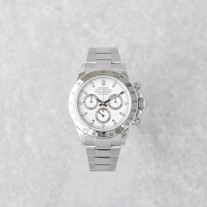 ROLEX DAYTONA "WHITE DIAL" REF: 116520