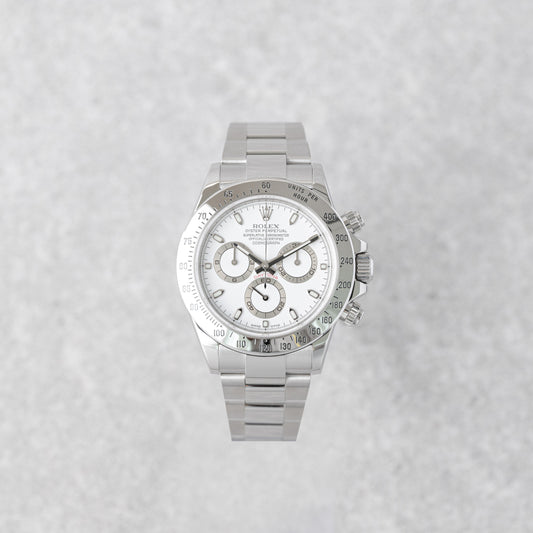 ROLEX DAYTONA "WHITE DIAL" REF: 116520