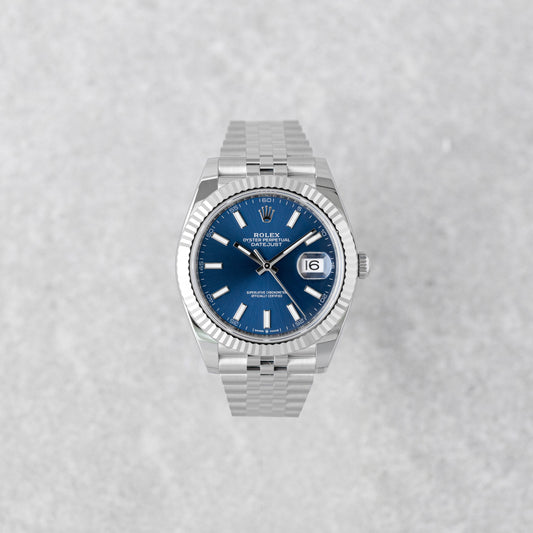 ROLEX DATEJUST 41 BLUE DIAL JUBILEE REF: 126334 (2026)
