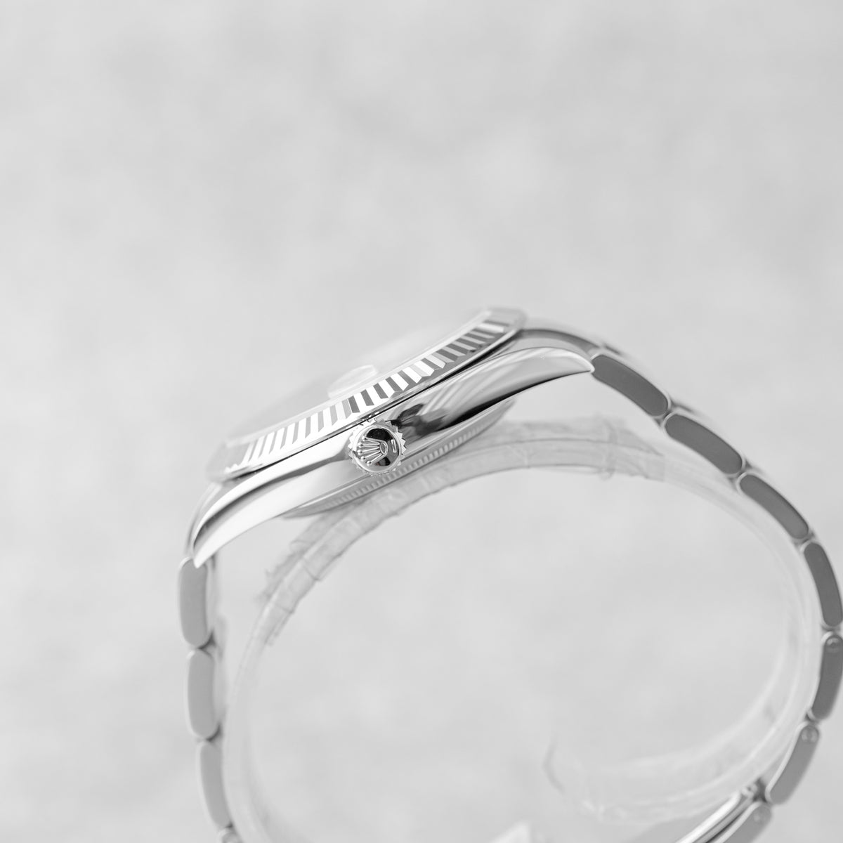ROLEX DATEJUST 41 WHITE ROMAN DIAL REF: 126334