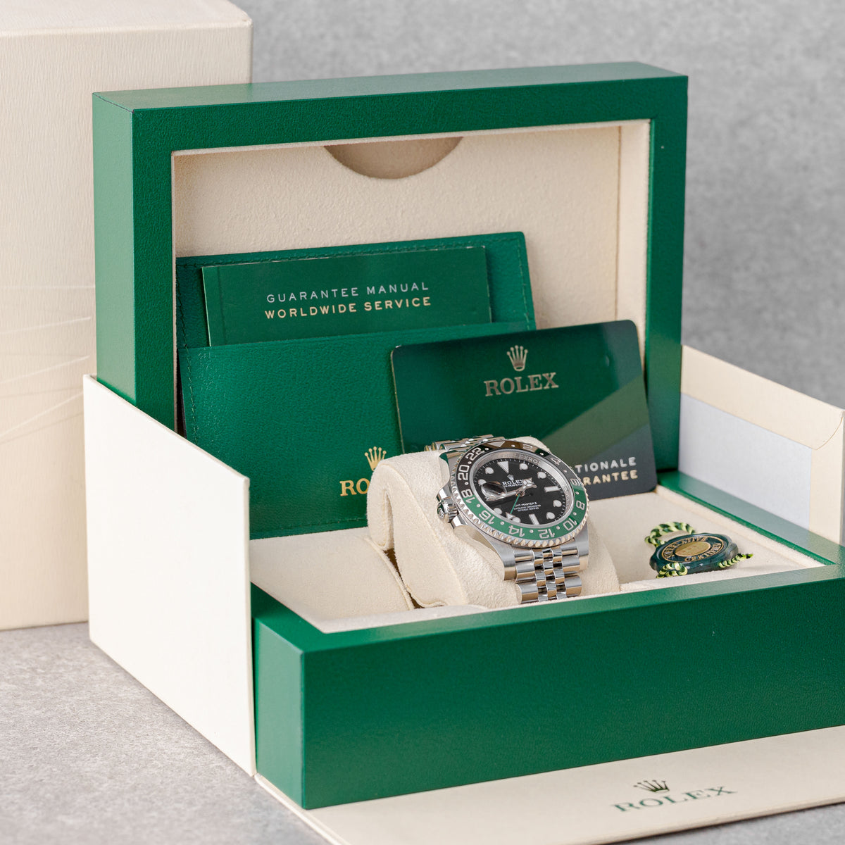 ROLEX GMT-MASTER II "SPRITE" JUBILEE REF: 126720VTNR
