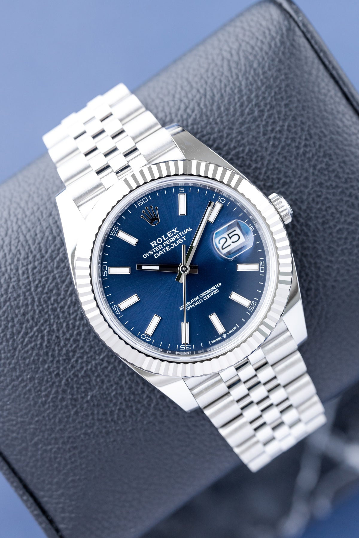 ROLEX DATEJUST 41 BLUE DIAL JUBILEE REF: 126334 (2026)