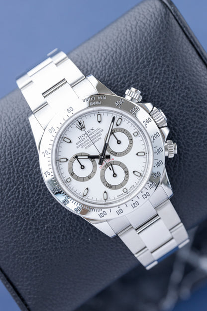 ROLEX DAYTONA "WHITE DIAL" REF: 116520
