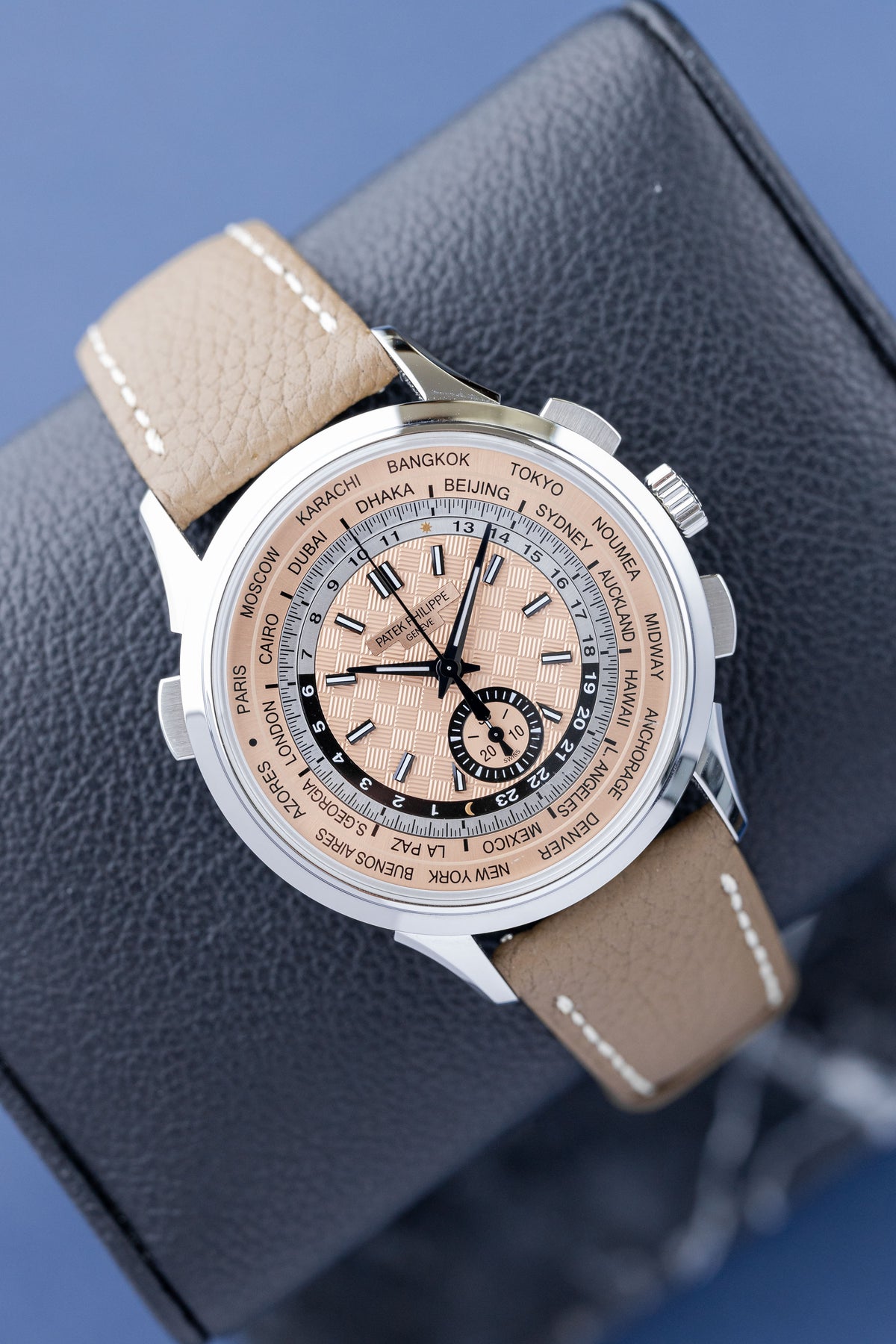 PATEK PHILIPPE WORLD TIME CHRONOGRAPH REF: 5935A-001