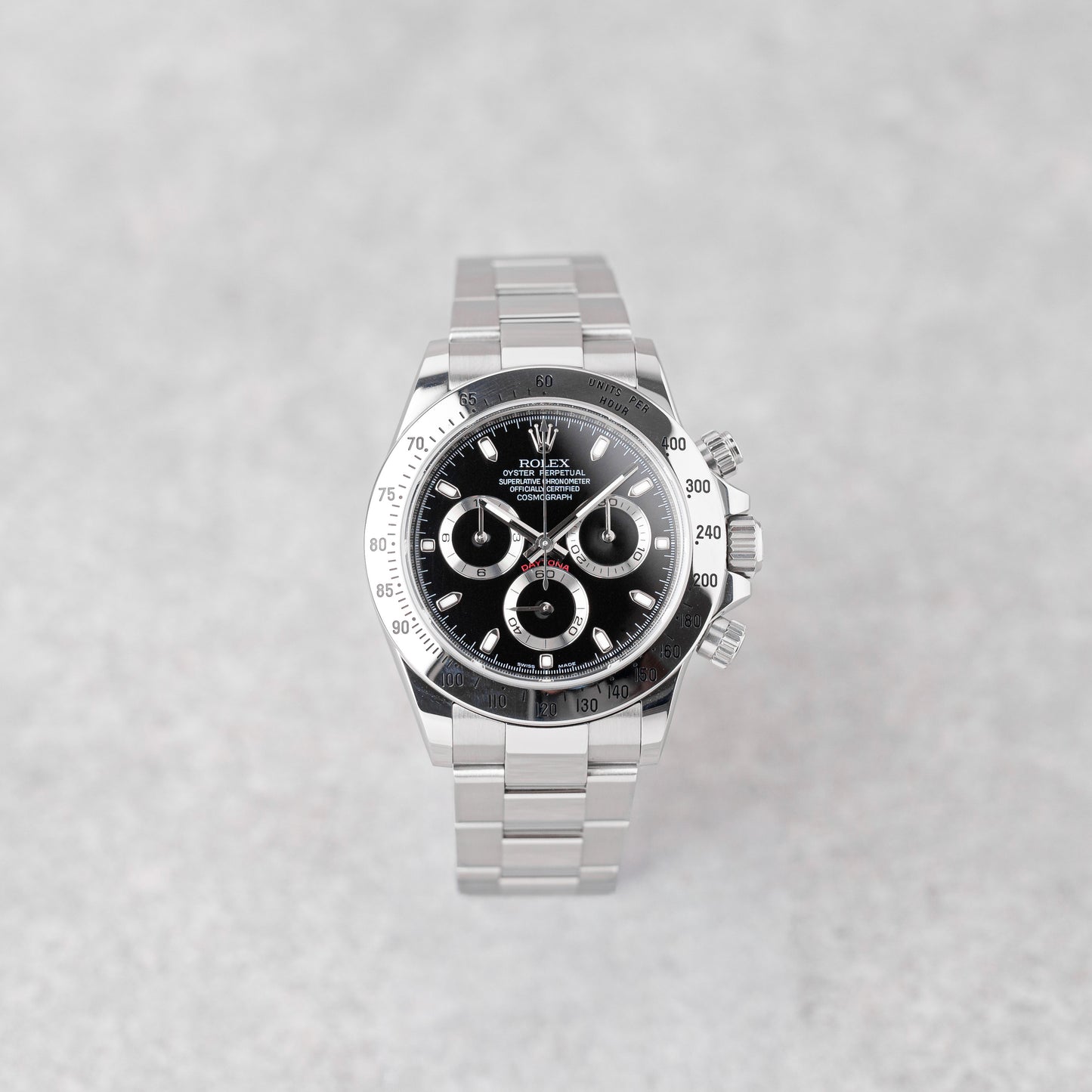 ROLEX DAYTONA "MOSTRADOR PRETO" REF: 116520 (2010)