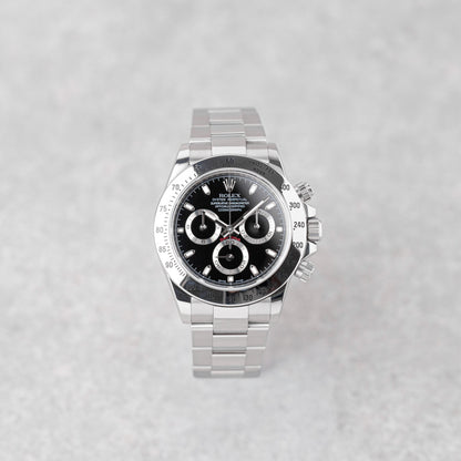 ROLEX DAYTONA "MOSTRADOR PRETO" REF: 116520 (2010)