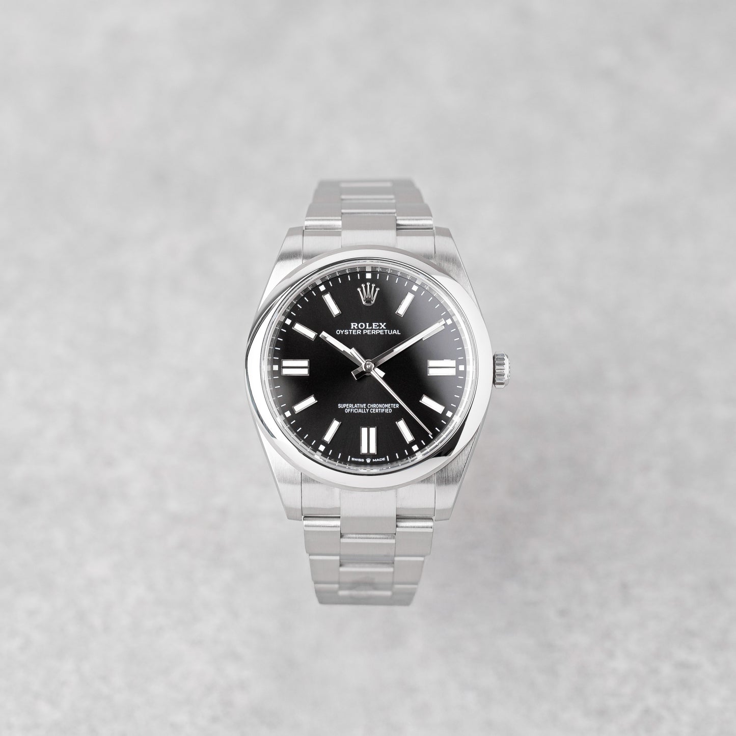 ROLEX OYSTER PERPETUAL 41 BLACK REF: 124300 (2023)