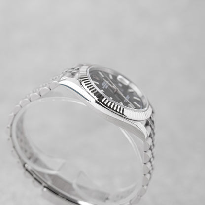 ROLEX DATEJUST 41 BLUE DIAL REF: 126334 (2025)