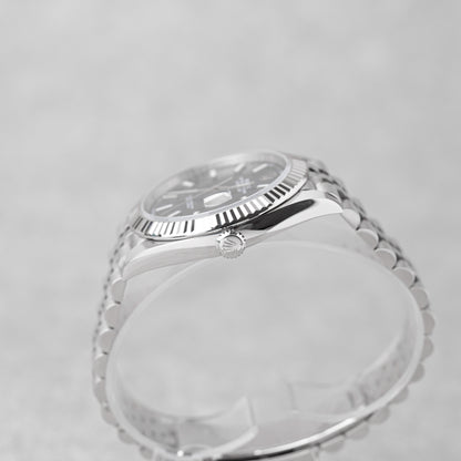 ROLEX DATEJUST 41 BLUE DIAL REF: 126334 (2025)