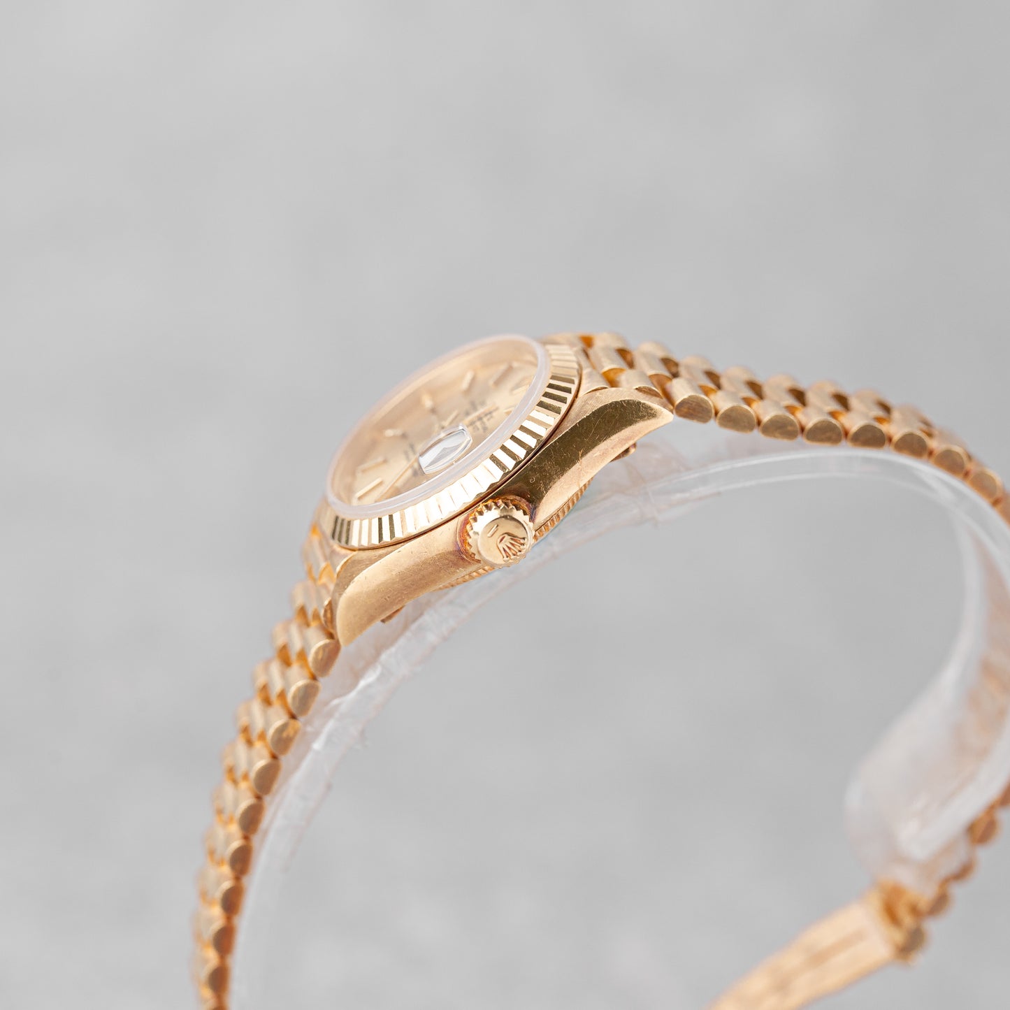 ROLEX LADY-DATEJUST 26 GOLD REF: 69178