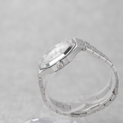 AUDEMARS PIGUET ROYAL OAK 41MM WHITE REF: 15450ST (2020)