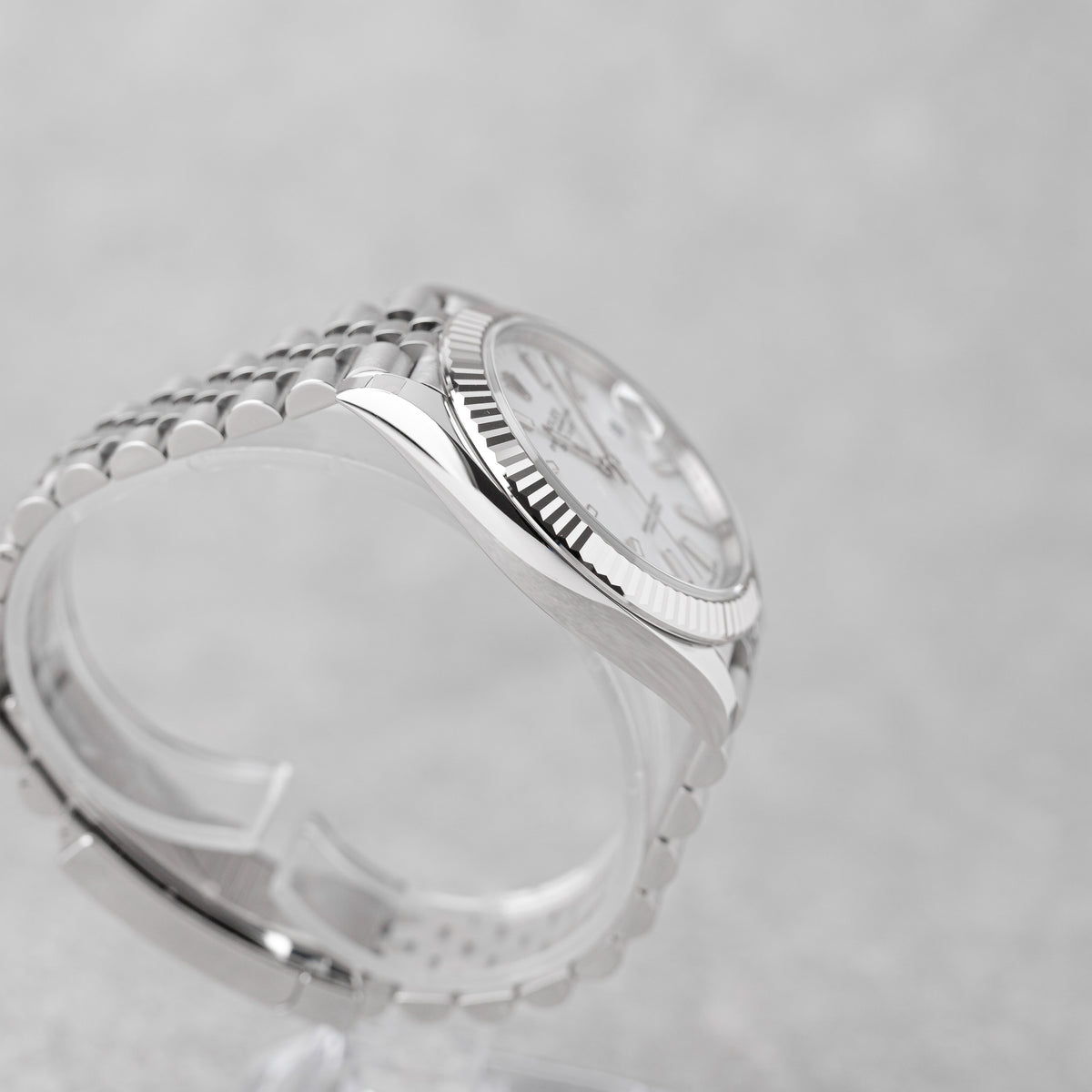 ROLEX DATEJUST 41 WHITE DIAL REF: 126334 (2025)