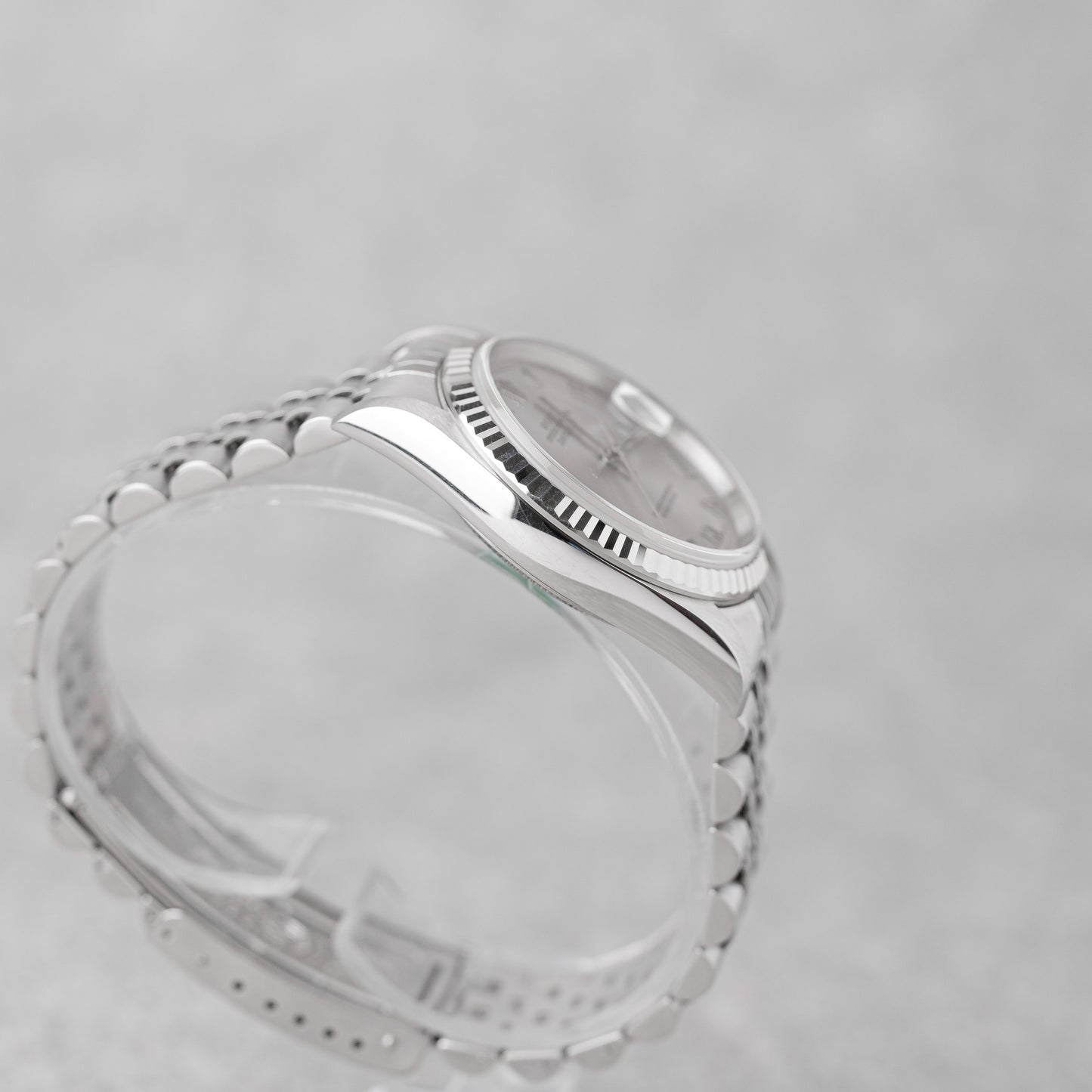 ROLEX DATEJUST 36 GREY ROMAN DIAL REF: 16234 (2004)