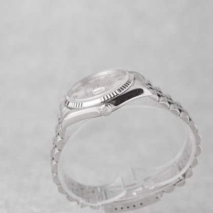 ROLEX DATEJUST 36 GREY ROMAN DIAL REF: 16234 (2004)