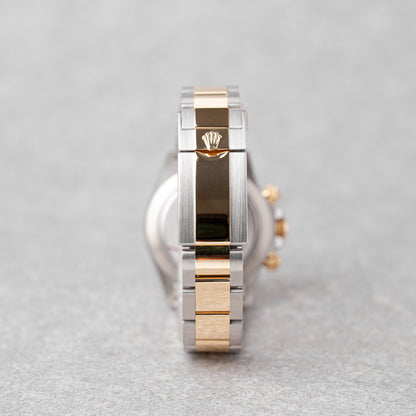 ROLEX DAYTONA STEEL/GOLD 'BLACK DIAMOND DIAL' REF: 116503