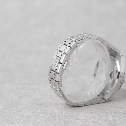 AUDEMARS PIGUET ROYAL OAK 41MM WHITE REF: 15450ST (2020)