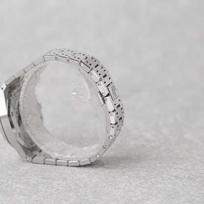 AUDEMARS PIGUET ROYAL OAK 41MM WHITE REF: 15450ST (2020)