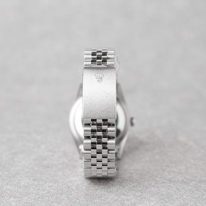 ROLEX DATEJUST 36 GREY ROMAN DIAL REF: 16234 (2004)