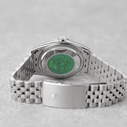 ROLEX DATEJUST 36 GREY ROMAN DIAL REF: 16234 (2004)