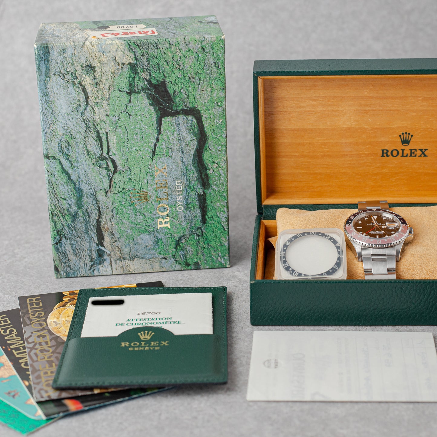 ROLEX GMT-MASTER 'PEPSI' REF : 16700 (1997)