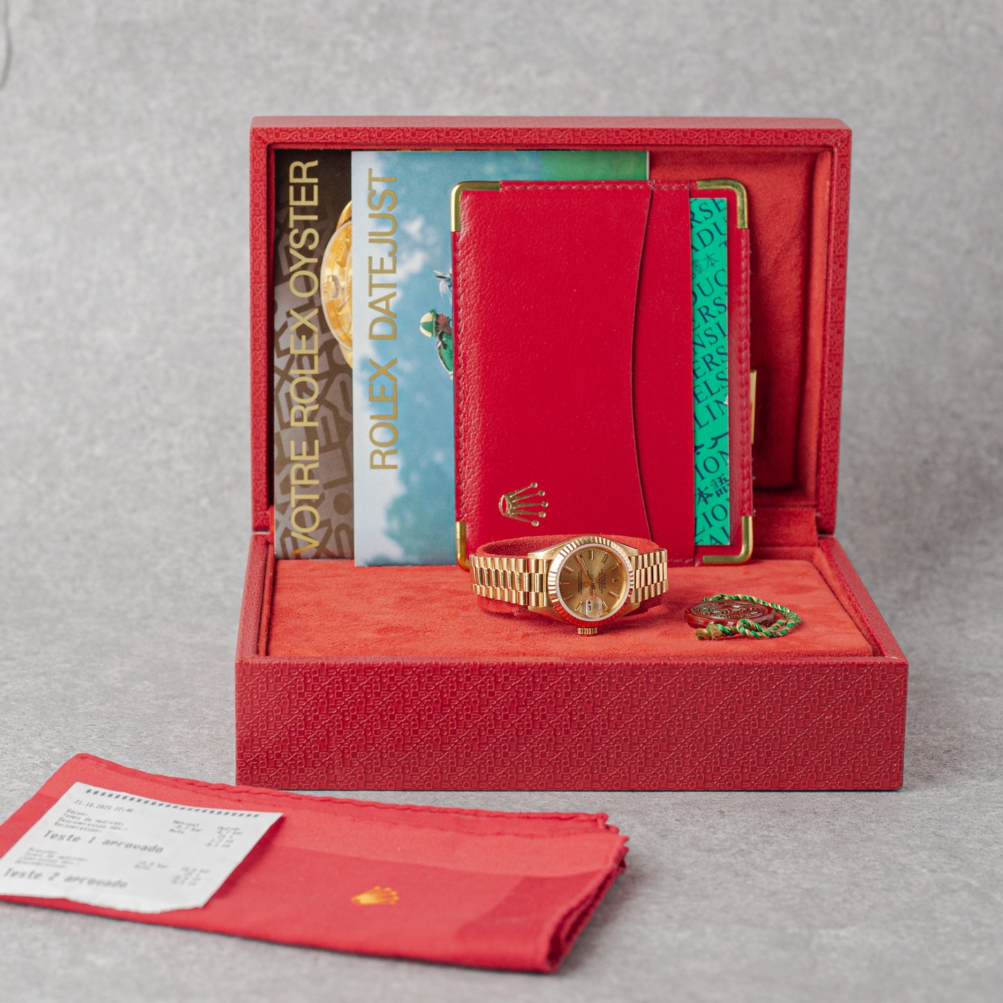 ROLEX LADY-DATEJUST 26 OURO REF: 69178