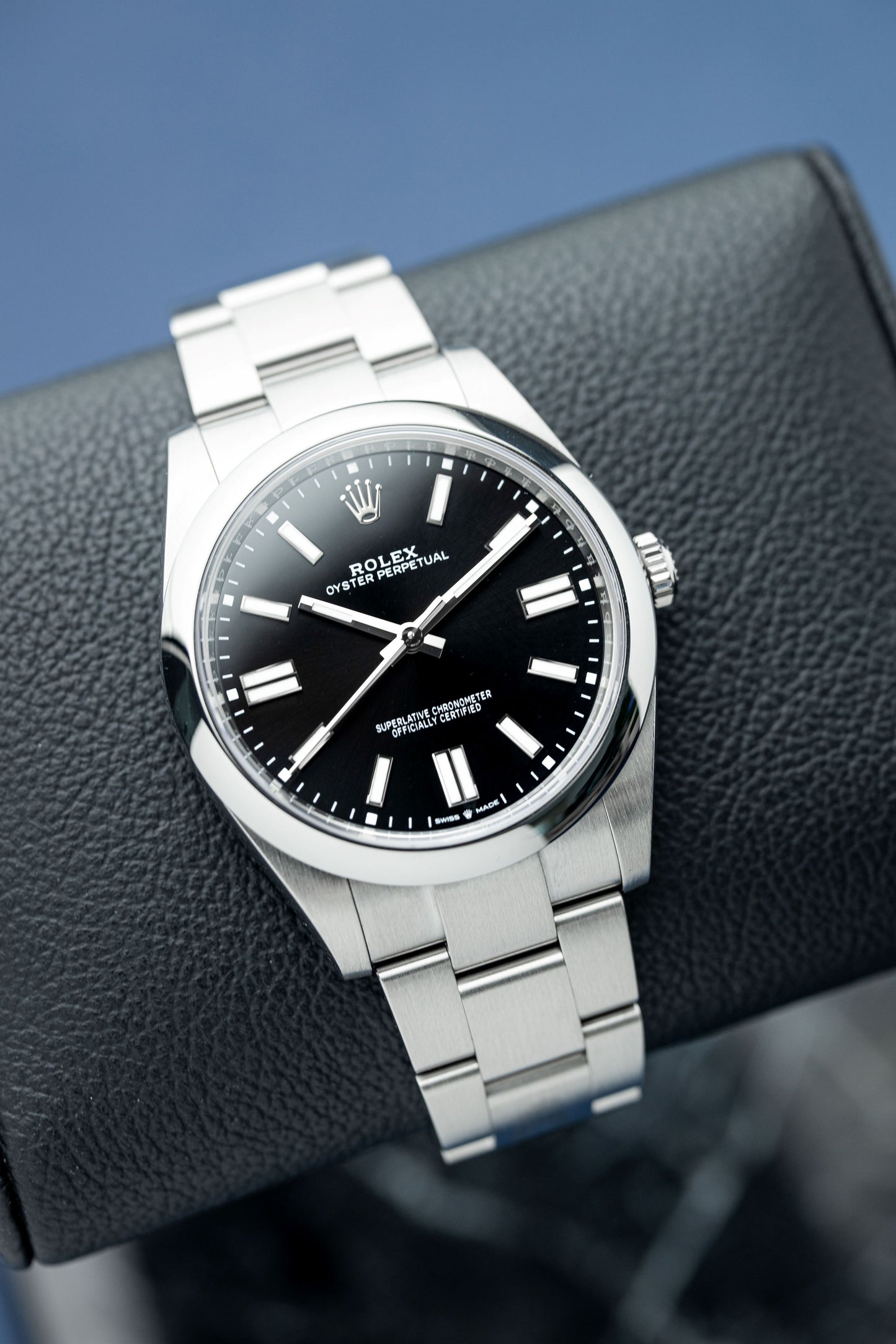 ROLEX OYSTER PERPETUAL 41 BLACK REF: 124300 (2023)