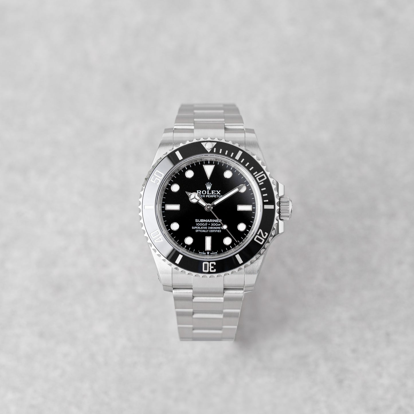 ROLEX SUBMARINER NO DATE REF: 124060 (2025)