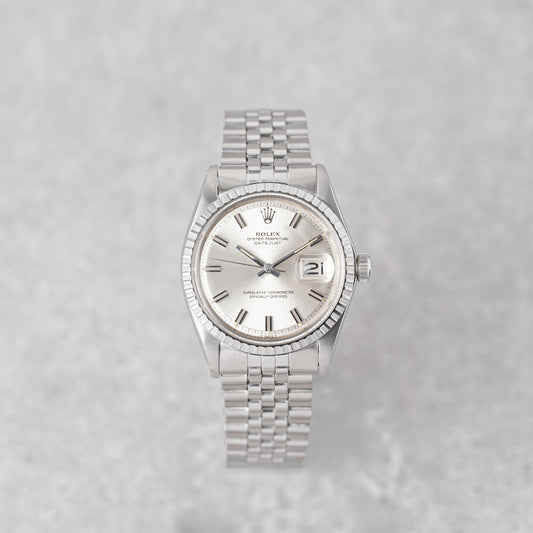 ROLEX DATEJUST 36 SILVER DIAL REF: 1603