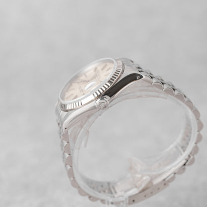 ROLEX DATEJUST 36 SILVER DIAL REF: 16234 (1993)