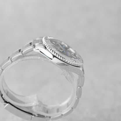 ROLEX YACHT-MASTER 37 "RHODIUM DIAL" REF: 268622