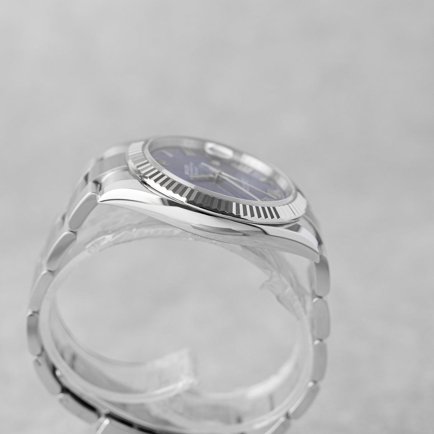 ROLEX DATEJUST 41 AZZURO BLUE DIAL REF: 126334 (2024)